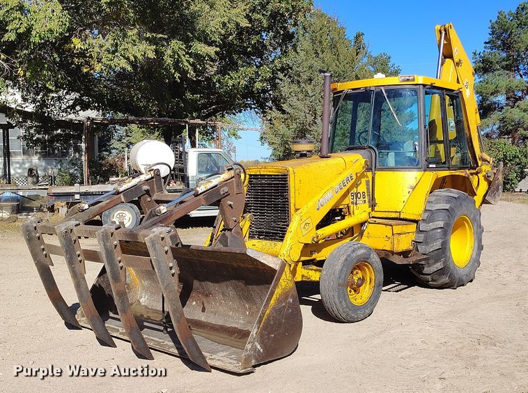 1983 John Deere 510B Turbo backhoe - IP9735