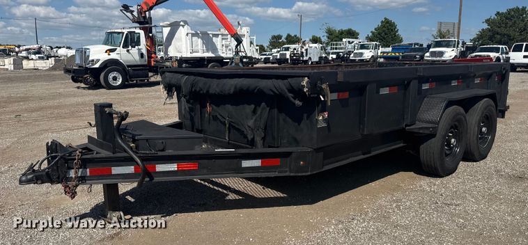 2016 Lark United dump trailer - NU9567