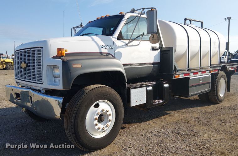 1993 Chevrolet Kodiak C7 flatbed truck - NU9739