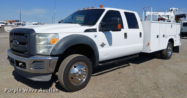 2012 Ford F450 Super Duty XL utility / service truck - NU9766