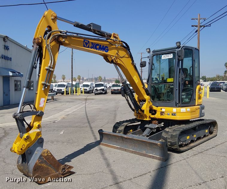 2021 XCMG XE55U mini excavator - YA1192