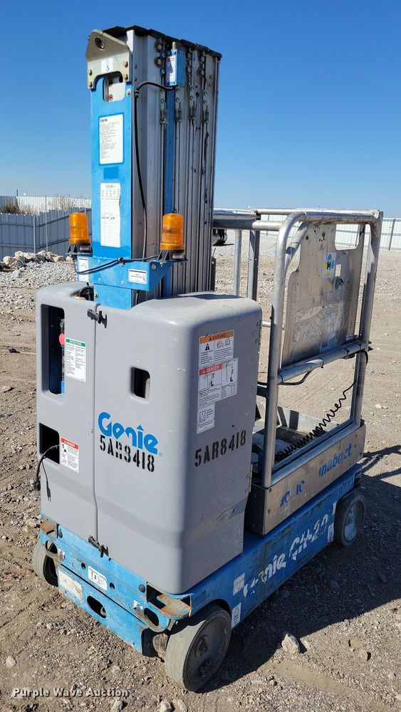 Genie GR-20 Scissor or Vertical Lift For Sale | Purple Wave Auction