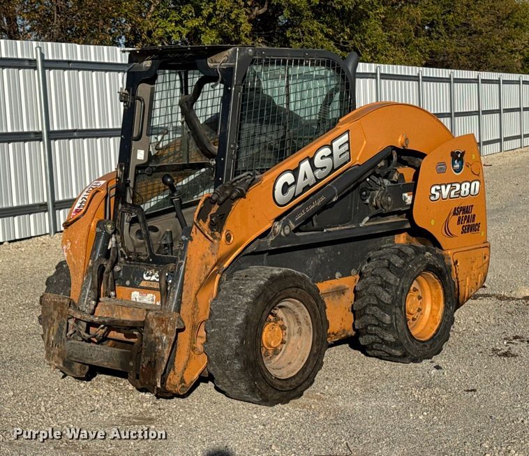 2015 Case SV280 skid steer loader - YA1291