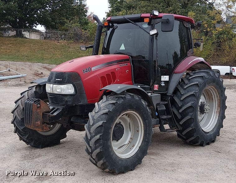 2014 Case IH Maxxum 140 MFWD tractor - DU3689