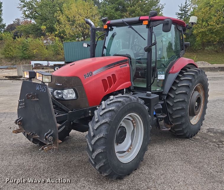 2014 Case IH Maxxum 140 MFWD tractor - DU3690