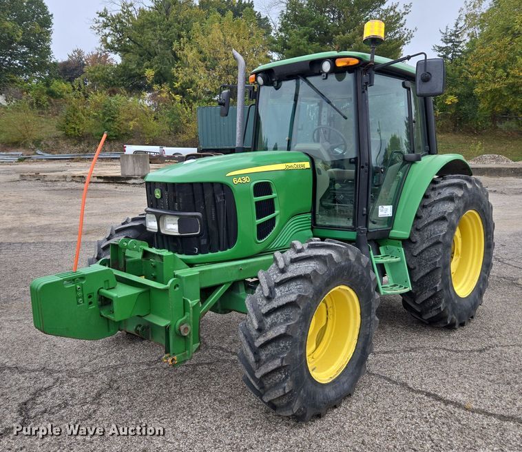 John Deere 6430 MFWD tractor - DU3691
