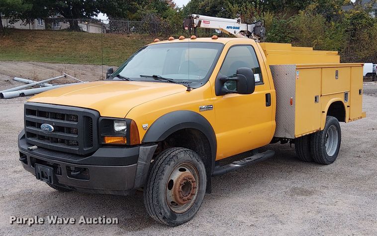 2007 Ford F450 Super Duty utility / service truck - DU3695