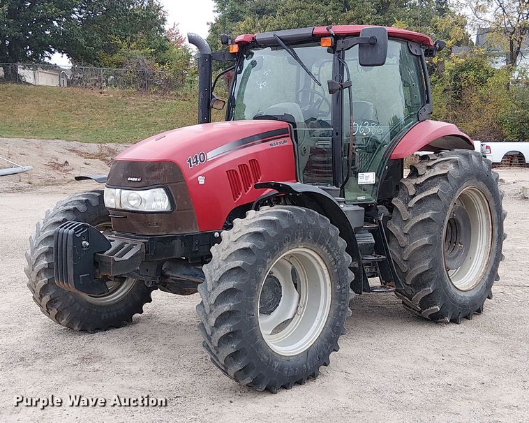 2015 Case IH Maxxum 140 MFWD tractor - DU3699