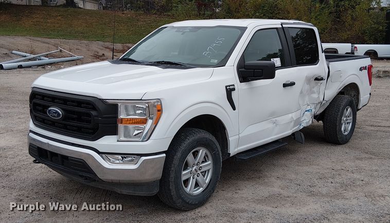 2022 Ford F150 SuperCrew pickup truck - DU3704