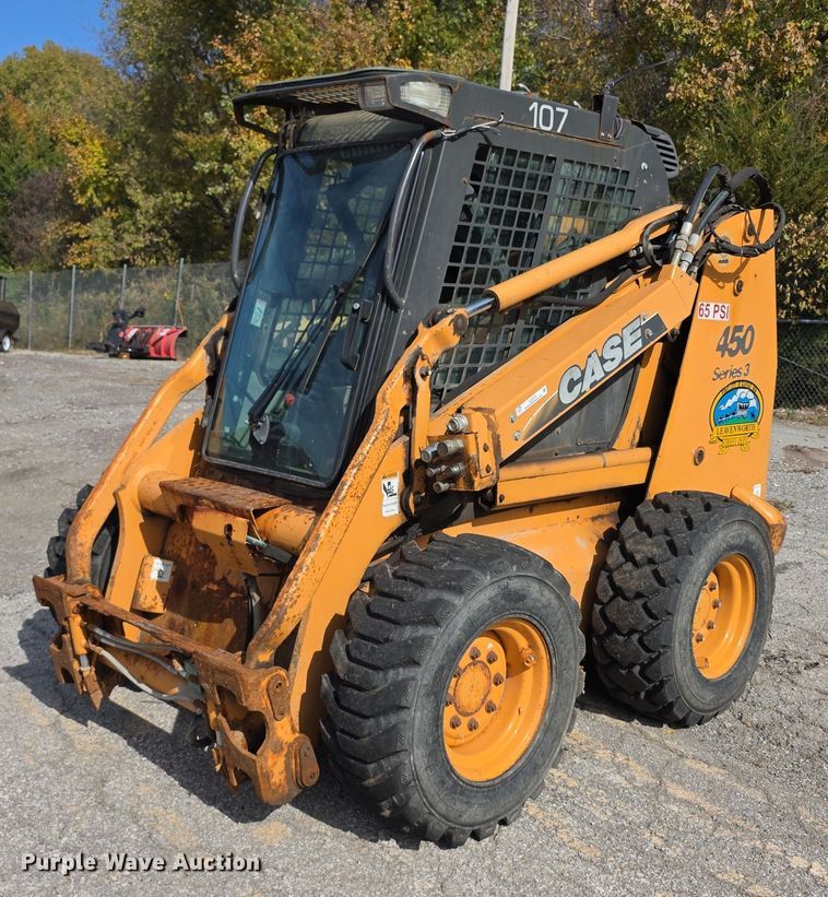 2007 Case 450 series 3 skid steer loader - DZ3516