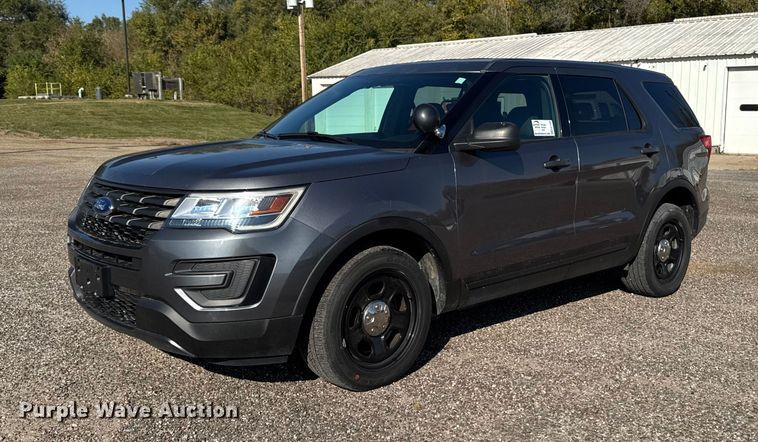 2018 Ford Explorer Police Interceptor SUV - EA1988