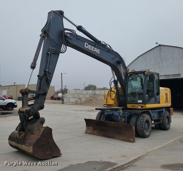 2012 John Deere 190D W wheeled excavator - EA2706