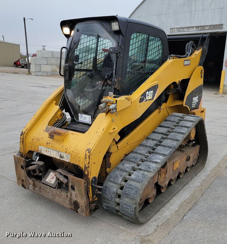 2012 Caterpillar 299C tracked skid steer loader - EA2707