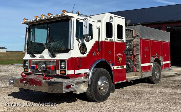 1993 Mack MR688P pumper fire truck - ED2334
