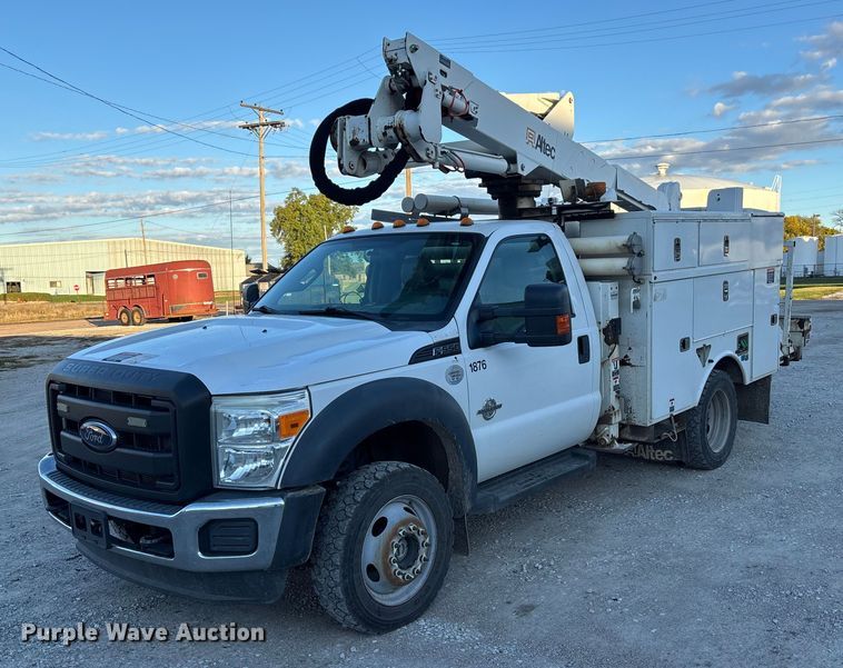 2012 Ford F550 bucket truck - EE4289