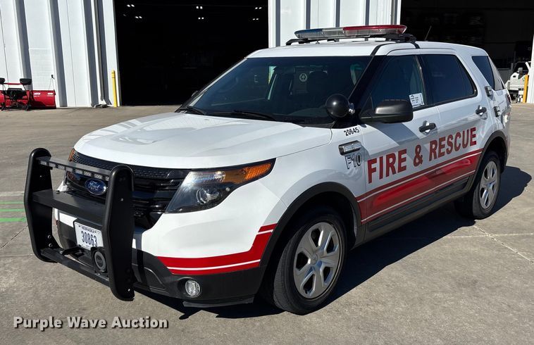 2014 Ford Explorer Police Interceptor SUV - EE4362