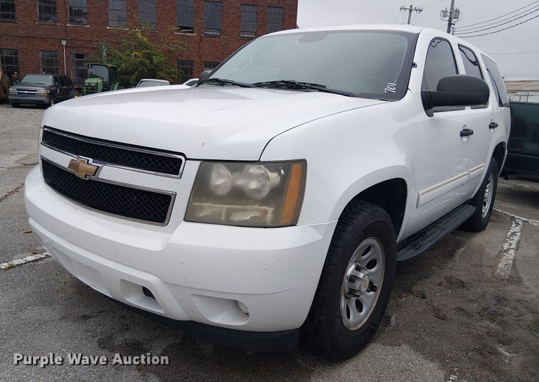 2011 Chevrolet Tahoe Police SUV - EG8769