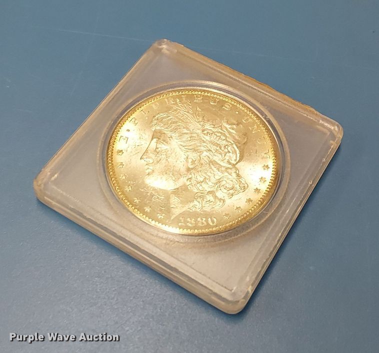 1880 S Morgan silver dollar - EG8790