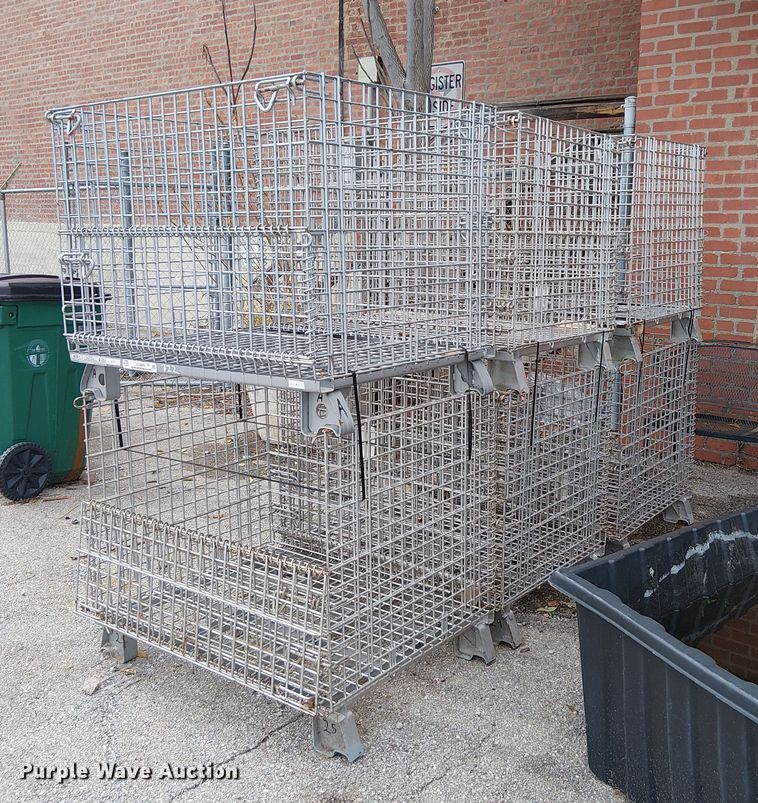 (6) storage crates - EG8808