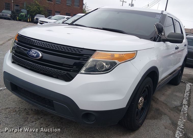 2015 Ford Explorer Police Interceptor SUV - EG8809
