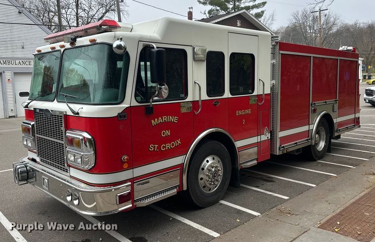 2003 Spartan pumper fire truck - EL0083