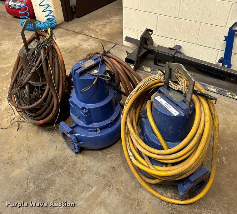 (3) KSB KRTK100-251 pumps - ER0264