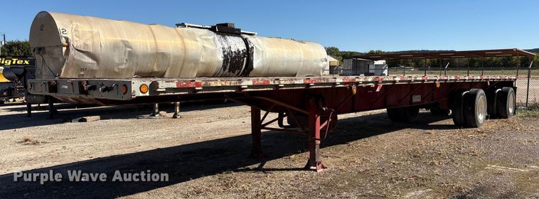 1988 Transcraft TL90K-45 flatbed trailer - ET7180