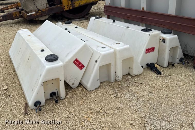 (6) Monroe salt brine saddle tanks - EU6241
