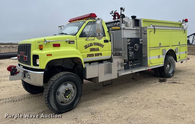 2002 GMC C8500 fire truck - EU6249