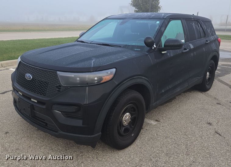 2021 Ford Explorer Police interceptor SUV - EV5451