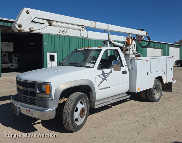 1995 Chevrolet C3500 bucket truck - FI0616