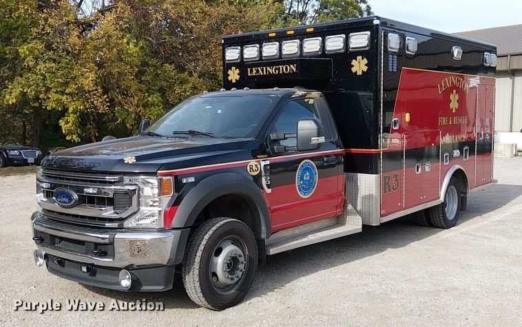 2020 Ford F550 Super Duty XLT ambulance - FK0505