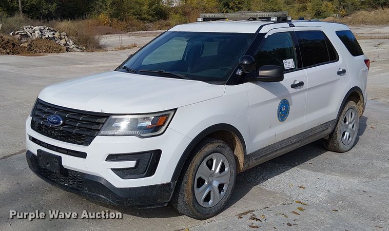 2018 Ford Explorer Police Interceptor SUV - FK0512