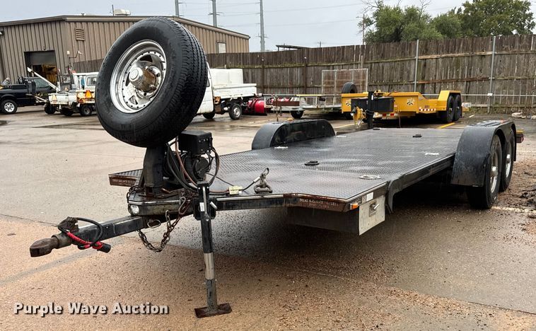 2007 Texas Roll-Back Trailers tilt deck utility trailer - NA9790