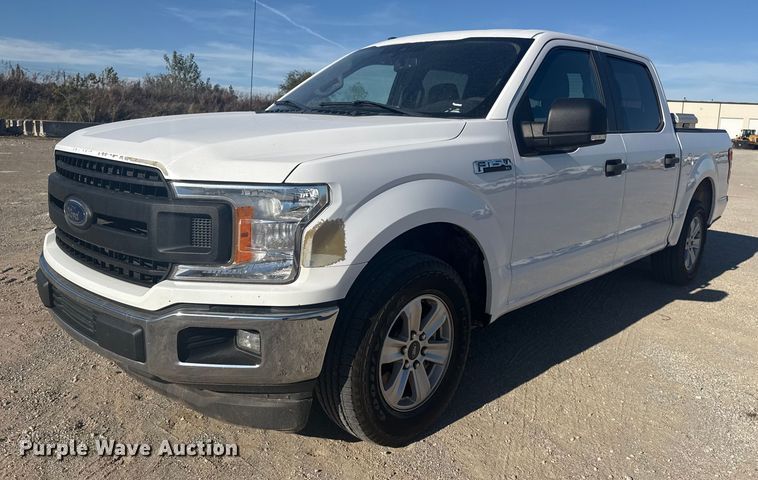 2019 Ford F150 SuperCrew pickup truck - DJ7984