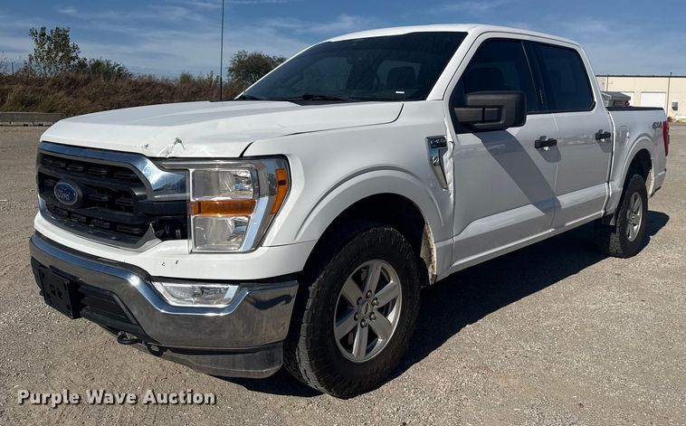 2022 Ford F-150 SuperCrew pickup truck - DJ7991