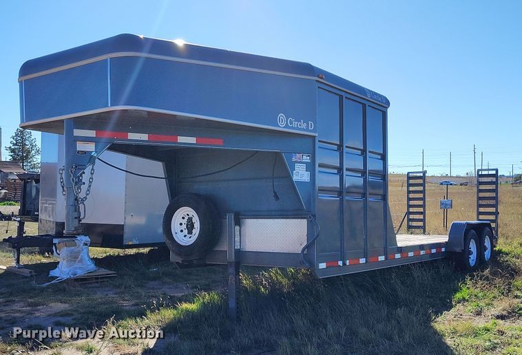 2020 Circle D 24 GNMP equipment trailer - DP5093