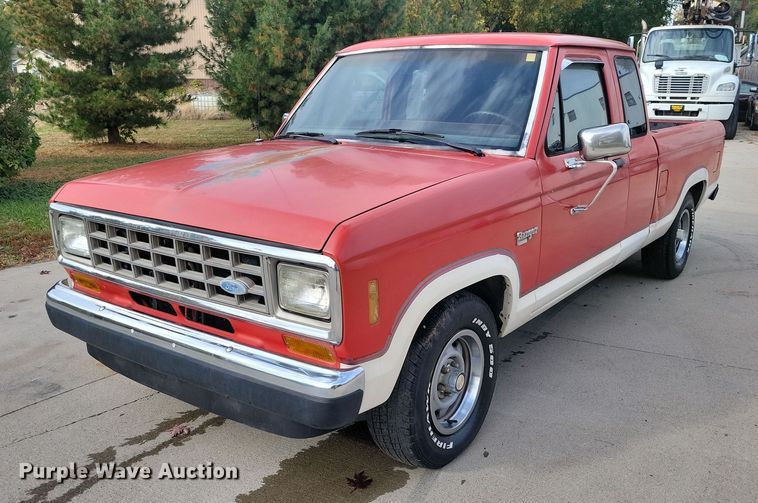 1987 Ford Ranger Ext. Cab pickup truck - DX6596