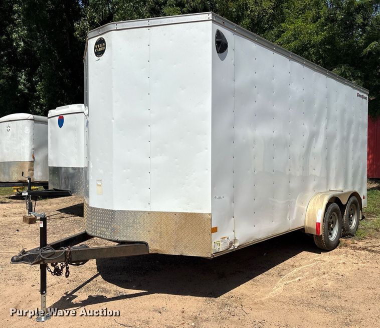 2019 Wells Cargo enclosed cargo trailer - DY0869