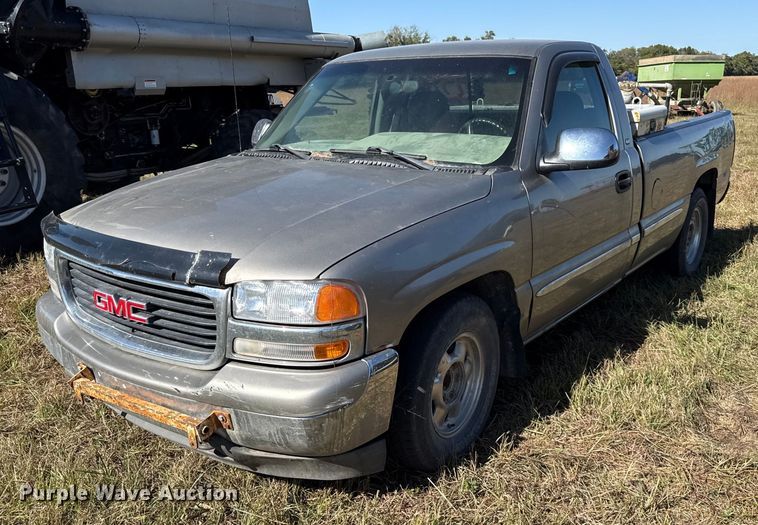 2000 GMC Sierra 1500 SLE pickup truck - DY8348