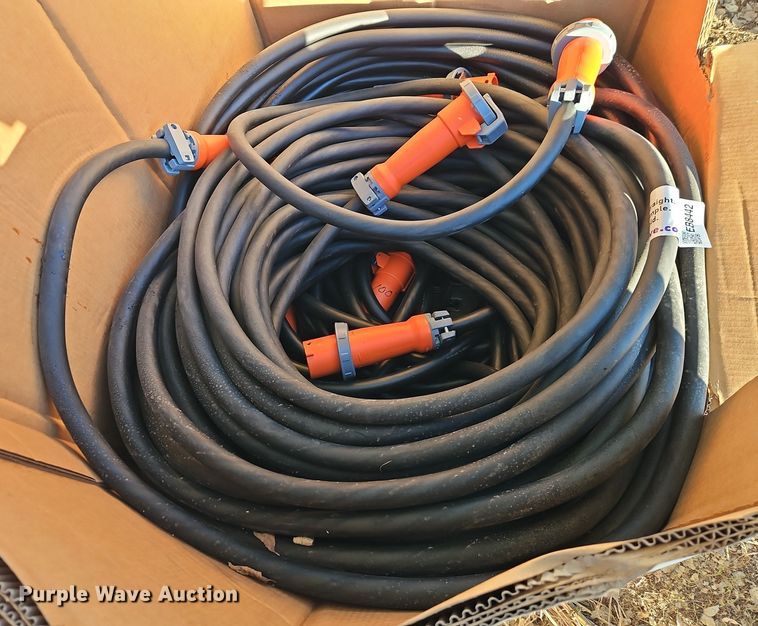 (6) 100' industrial distribution cords - EB8442