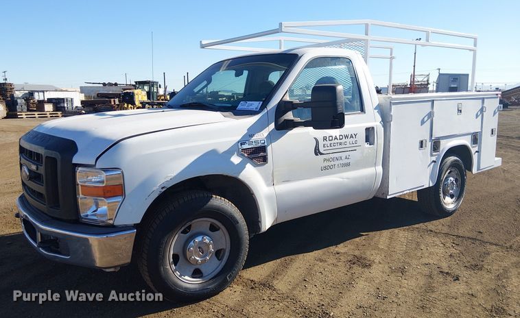 2008 Ford F250 Super Duty utility bed pickup truck - EC1288