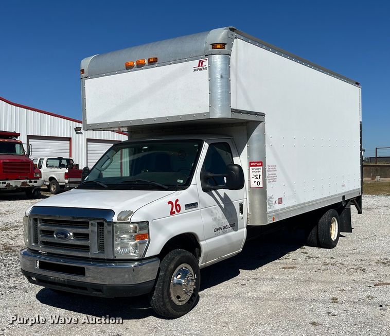 2012 Ford E450 box truck - ED2306