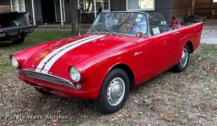 1962 Sunbeam  Alpine convertible - EE4196