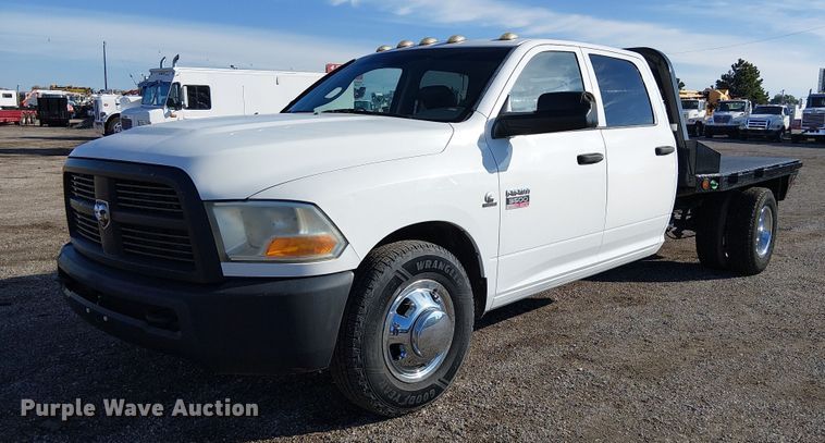 2012 Dodge Ram 3500 flatbed truck - EG1693