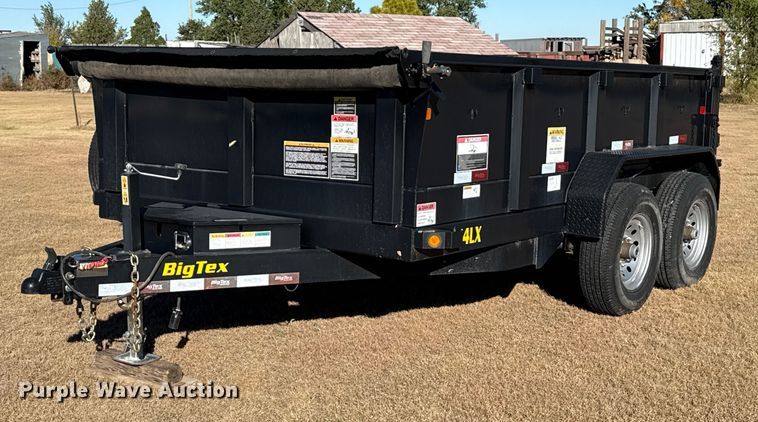 2020 Big Tex 14LX-12BK7SIRPD dump trailer - EP0825