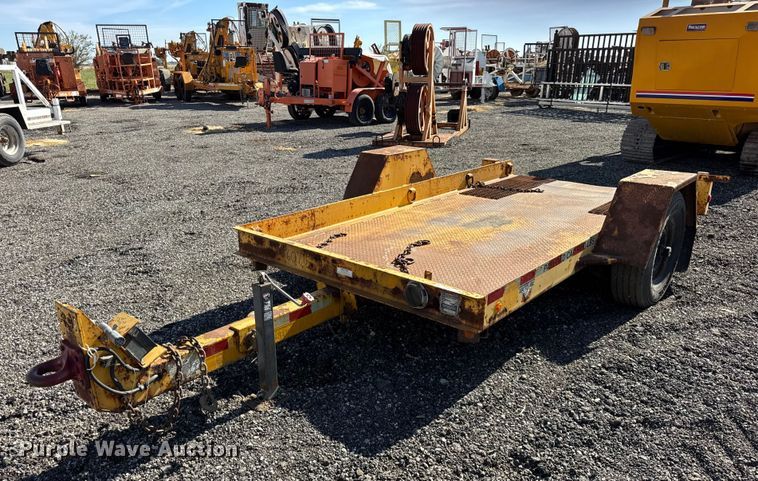 2008 Butler tilt deck utility trailer - ER0217