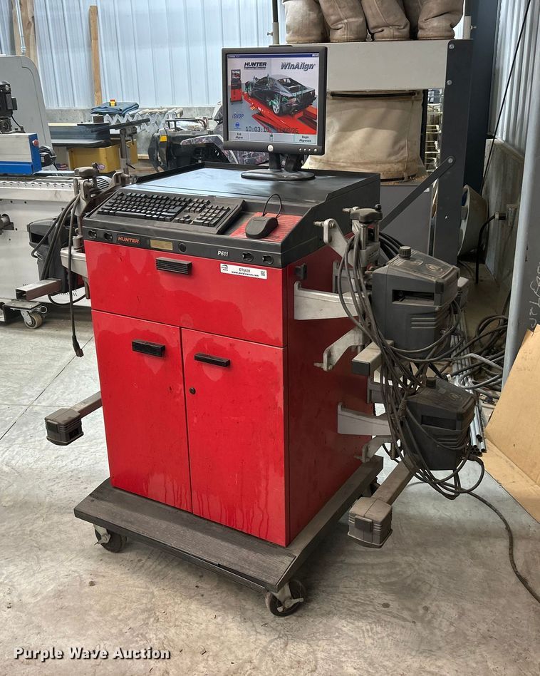 Hunter P611 alignment machine - ET6631