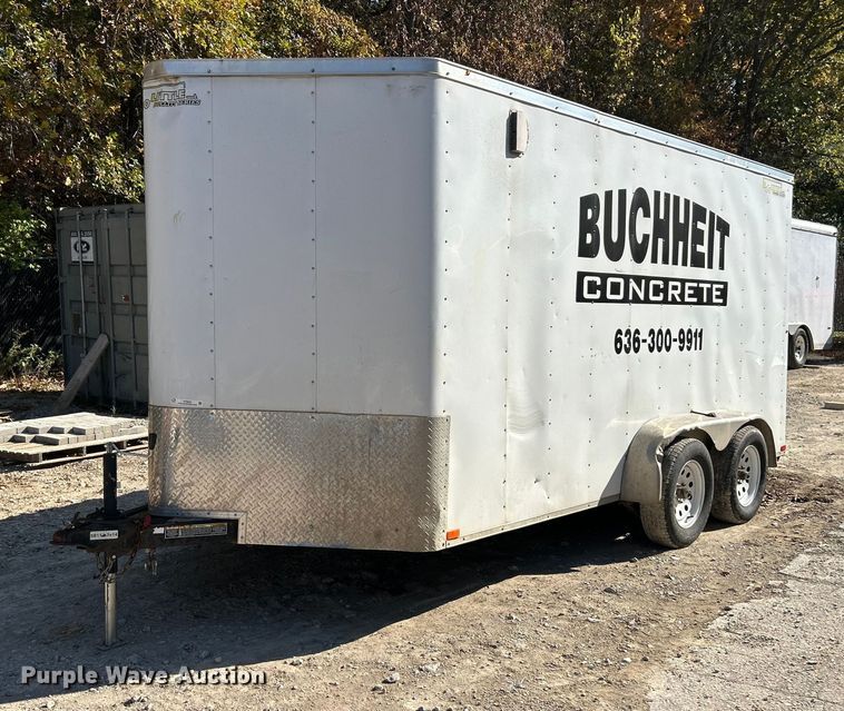 2016 Doolittle enclosed cargo trailer - ET6633