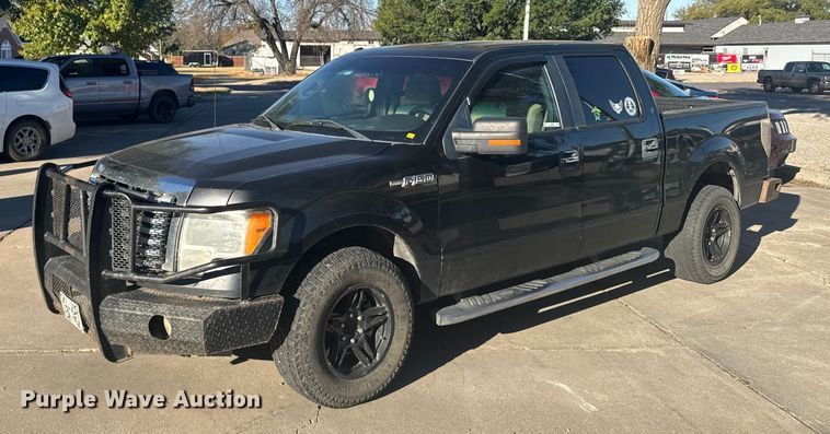 2012 Ford F-150 SuperCrew pickup truck - EU6291